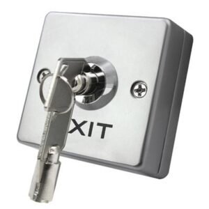 Zinc Alloy Exit Push Button With Key